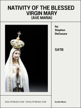 Nativity of the Blessed Virgin Mary SATB choral sheet music cover